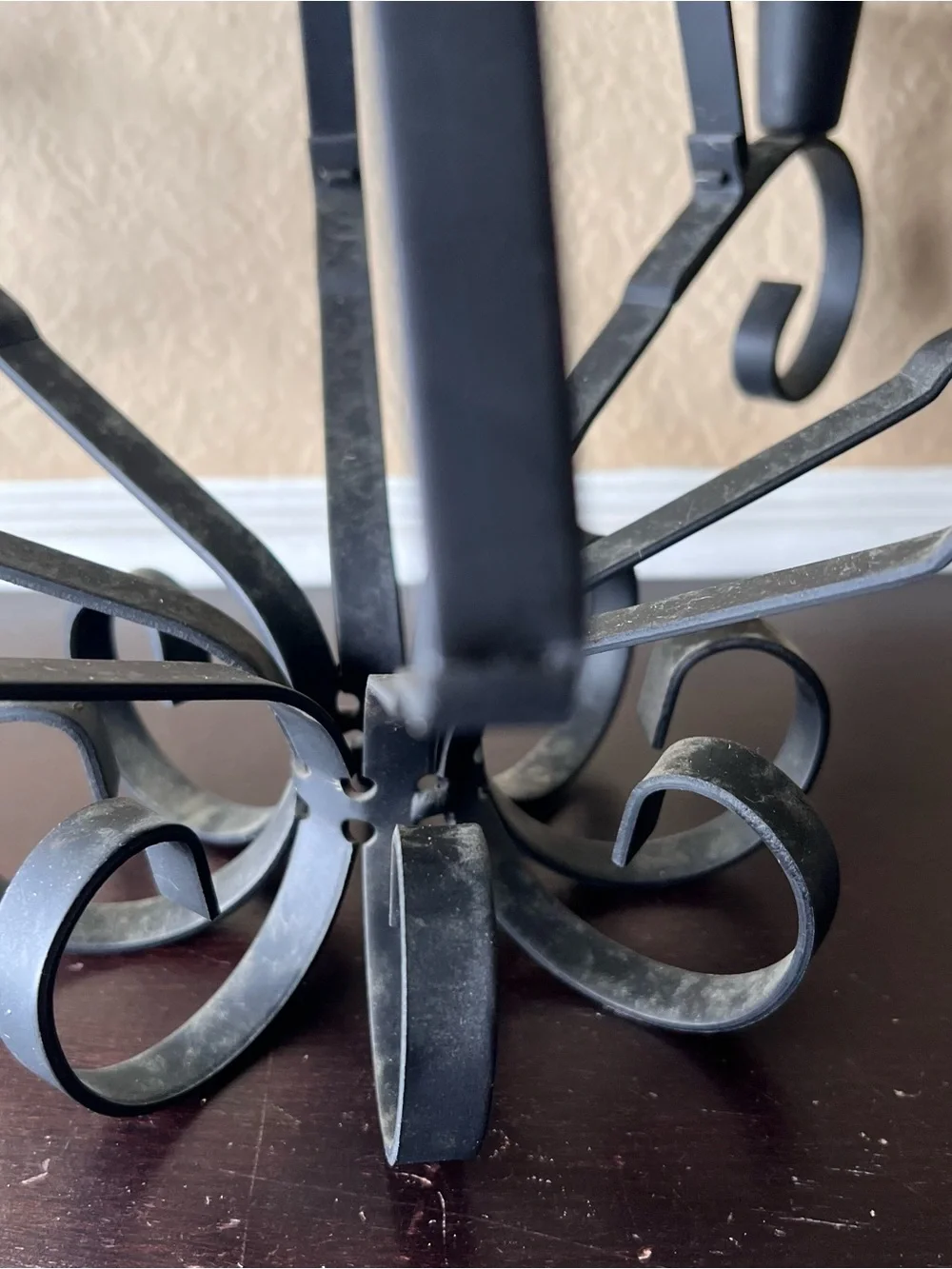 Vintage Candelabra, Primitive this hanging